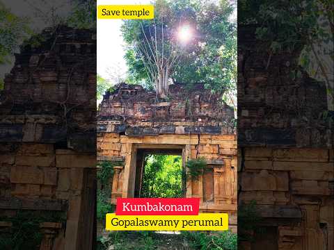 Kumbakonam Gopalaswamy Temple – A Divine Marvel! ✨🙏 #Kumbakonam #GopalaswamyTemple #DivineVibes #Tem