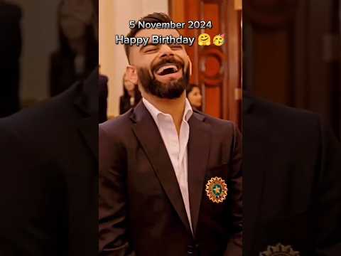HAPPY BIRTHDAY VIRAT KOHLI SIR GOD BLESS YOU #viratkohli #happybirthday #virat18 #sports #cricketipl