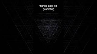 triangle pattern #patterning #asmr #maths