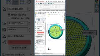 Fill Pattern #cadmonkeys #shortsfeed #solidworks #subscribe #viralreels #viralreels #viral #fpy #3d