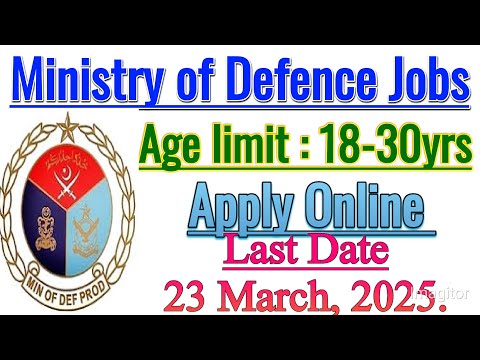 Ministry of Defence Jobs 2025| MoD jobs 2025| Defence Jobs 2025