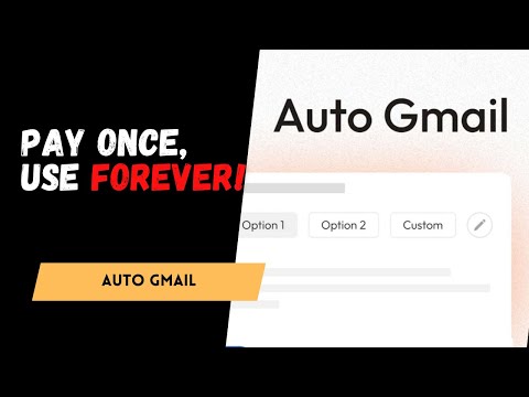 Auto Gmail: Automate Email Replies, Labeling & More in Gmail ⚙️📧 | AppSumo Deal