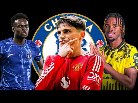Chelsea News | Garnacho | Xavi Simons | Chukwuemeka | Gorge | Jackson | Nkunku | Anselmilo