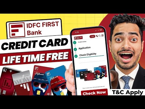 IDFC First Bank Credit Card Apply Online | idfc credit card apply | how to apply idfc credit card