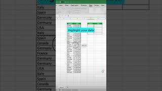 Excel tricks and tips #excel #excelformulas #exceltutorial #viral #shorts #shortvideo #trending