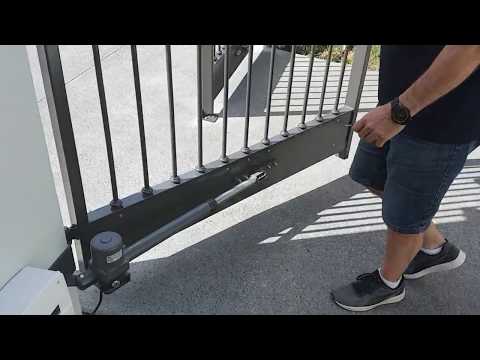 Tousek Turn Up 1 & 2 Swing Gate manual release after a power cut