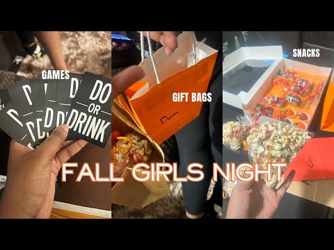 vlog✰ | fall girls night
