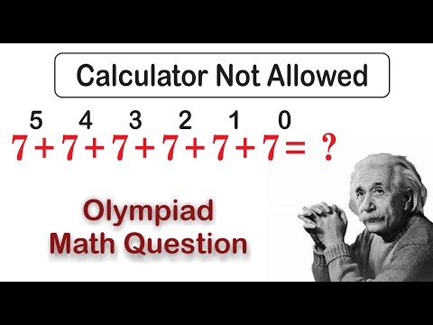 A NICE MATH OLYMPIAD QUESTION l  FAST MATHOD l  POWER OF 7