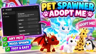 Adopt Me Pet Spawner Script 🐾 2026