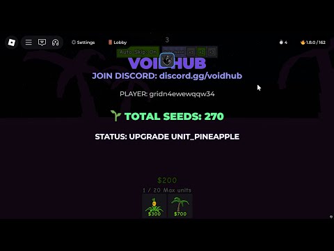 🐝 Garden Tower Defense Script - Auto Farm Seeds, Auto Buy Units, Auto Play,10M SEEDS,BEST METHOD NOW