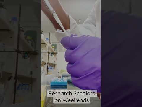 Weekends be Like This | All 'Bout Research | Research Scholars Life | #shorts