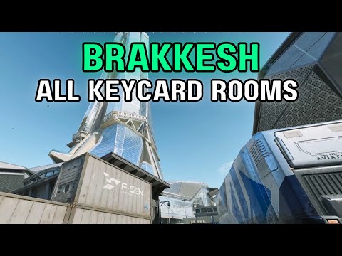 All Brakkesh Keycard Rooms - Delta Force: Operations