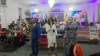 DEVOTIONAL SERVICE AT PAPA HOMEGOING (SOME OF HIS FAVORITE CHURCH SONGS)