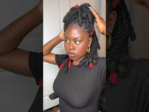 Did I eat? #invisiblelocs #beauty #braidstyles #twisthairstyle #shortfeed #blackgirlhair #petraqueen