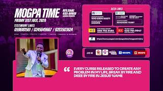 BREAKING DEMONIC CURSES  || MOGPA TIME WITH REV O B || 31 - 07 - 2026