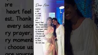 இனிய அன்னையர் தின வாழ்த்துக்கள் அம்மா 🫂♥️ #saimuna #aaralini #tamil #love #trending #mothersday