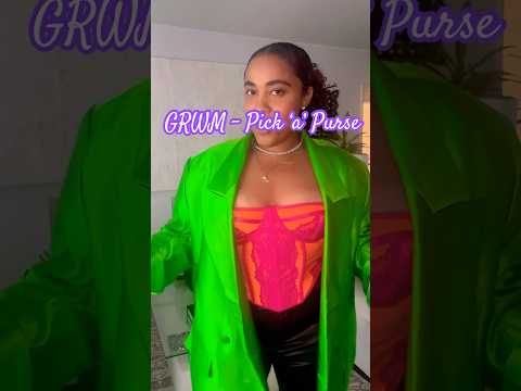 GRWM - Pick ‘a’ Purse Edition 👛 which one? #grwm #pursecollection