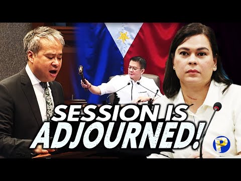 Senado nag-adjourn nang hindi tinalakay ang impeachment vs. VP Sara Duterte.