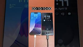 Galaxy S25 Ultra vs iPhone 16 Pro Max Charge to Full