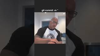 When you run git commit -m "🤔" #Git #CommitMessage #DeveloperHumor #CodingMeme