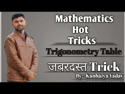 Trigonometry table/mathematics trick##
