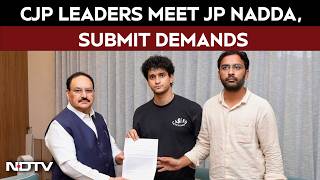 CJP Leaders Meet Union Minister JP Nadda, Submit Letter Of Demands