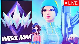 🔴 LIVE - FORTNITE UNREAL RANKED CARRIES 👑 TOP 300 FNCS PLAYER 👑