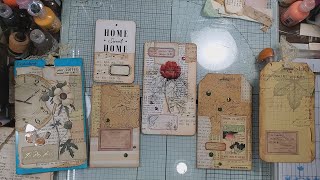 Packaging & Scrap Play | 3 Tags + 2 Journal Cards | Part 2