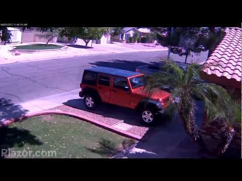 Axis M5014 PTZ Dome Camera Video Test (DAY)