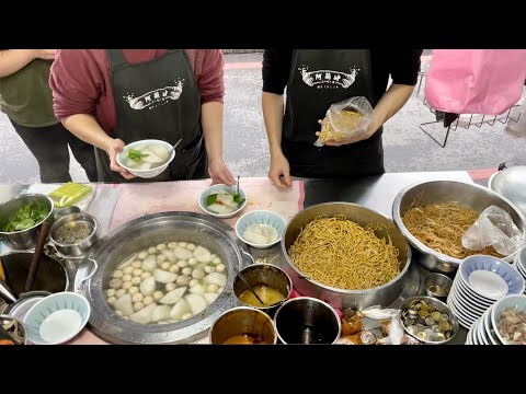 fried noodles, Crystal Dumplings, Taiwan Hakka Traditional Food,Taiwanese Strret Food