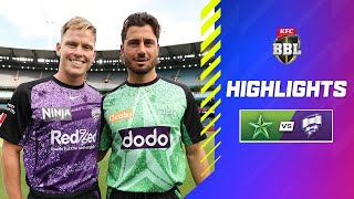Melbourne Stars v Hobart Hurricanes Match Highlights | #BBL14
