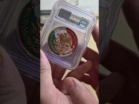 1OZ COPPER MEXICAN COIN,#bullion #coin #foryou #preciousmetals #fyp #copper #shorts
