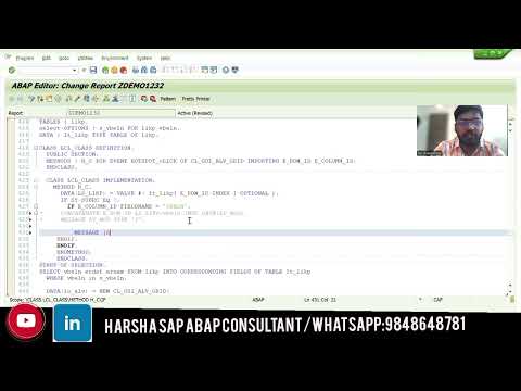 how to show custom text with value in message || abap training