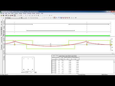 STAAD Pro Tutorials -  Deflection Check of Beam (Method - 1) ( Day 58 )