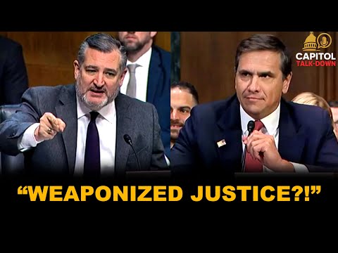 “Ted Cruz GOES NUCLEAR Over DOJ ‘Weaponization’ – Explosive Senate Hearing!”