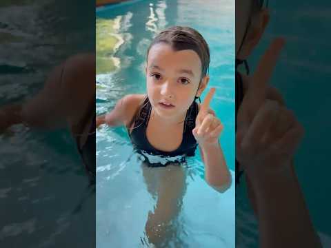 Emma Teaches Pool Safety! 🌈💦