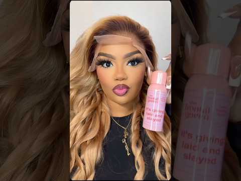 Trying The Frontal Queen Lace Melting Spray 👏🏽💗✨