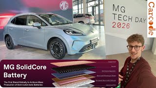 MG Launches Semi-Solid State Battery | MG Tech Day 2026,  (UK)(4K) | Carcode