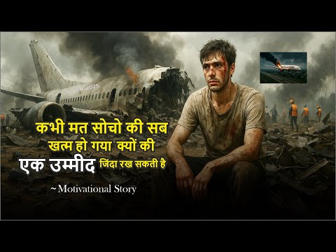 "कभी मत सोचो कि सब खत्म हो गया है | क्योंकि एक उम्मीद… ज़िंदगी बदल सकती है।" Motivational Story