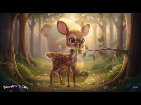Woodland Forest Animals Lullaby – Gentle Bedtime Music & Cute Animated Animals for Babies
