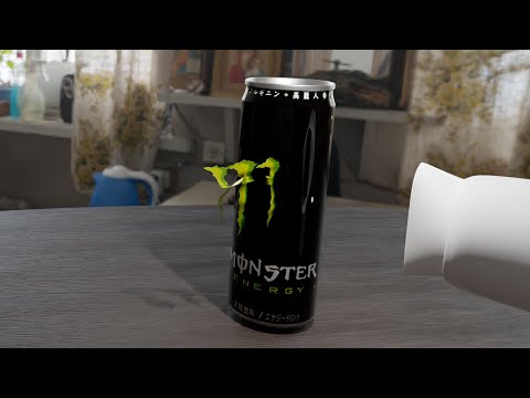 エナジードリンクをドライヤーで温めると衝撃の結果に！