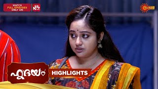 Hridhayam - Highlights of the day | 22 Oct 2025 | Malayalam Serial | Surya TV