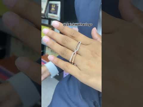 latest 2 finger ring #latest #new #trending #youtube #shots #trendingshorts @Saishwethavlogs