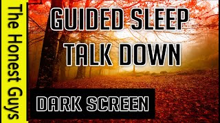 GUIDED SLEEP MEDITATION: The Autumn Village - 2020 Dark Screen Edition