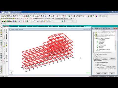 Day 46 STAAD Pro Tutorials   Analysis & Design of a G 4 Commercial Building Part 2  Day