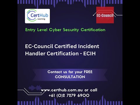 EC-Council Certified Incident Handler Certification - ECIH from CertHub