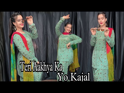 Teri Aakhya Ka Yo Kajal ; Dance Video ! Superhit Song : Sapna Chaudhary Dance #viralvideo #dance