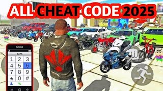 "ALL CHEAT CODES 2025 😱 | Indian Bike Driving 3D New Update 🔥"#IndianBikeDriving3D