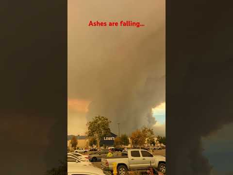 Airport/Trabuco #fire  taken from Lake Elsinore CA #wildfire