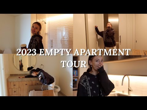 MY 2023 EMPTY APARTMENT TOUR | NEW YEAR, NEW APARTMENT